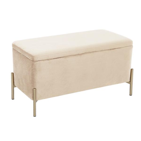 Leitmotiv Gepolsterte Schlafzimmerbank Snog mit Stauraum & Bewertungen